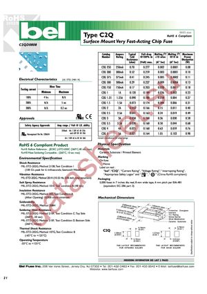 C2Q 2 datasheet  